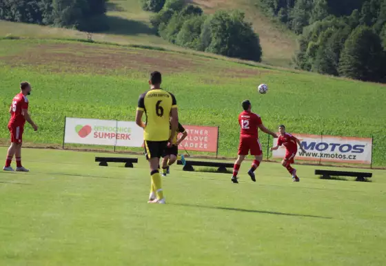 Rapotín "B" : Bratrušov 2:1pp